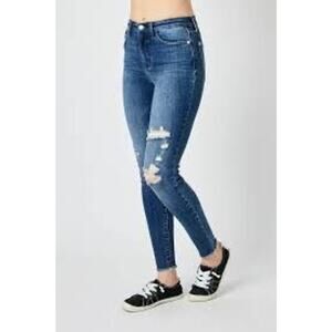 JUDY BLUES 26 Skinny Jeans Distressed